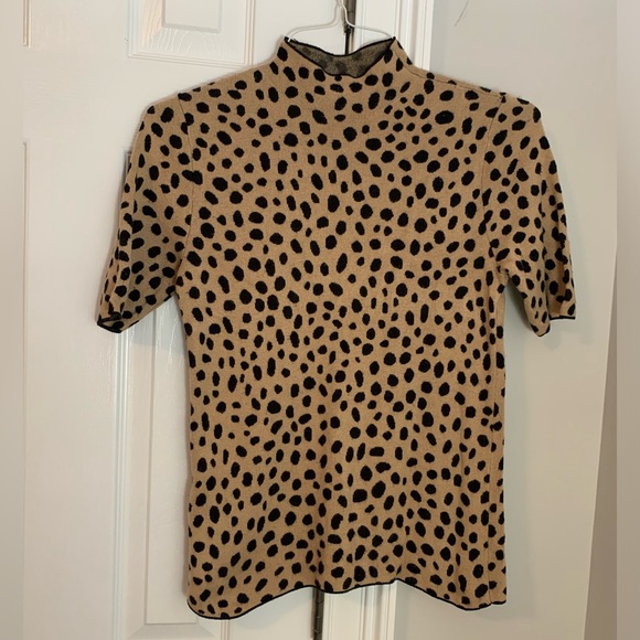 Ann Taylor Cheetah Sweater - Picture 1 of 4
